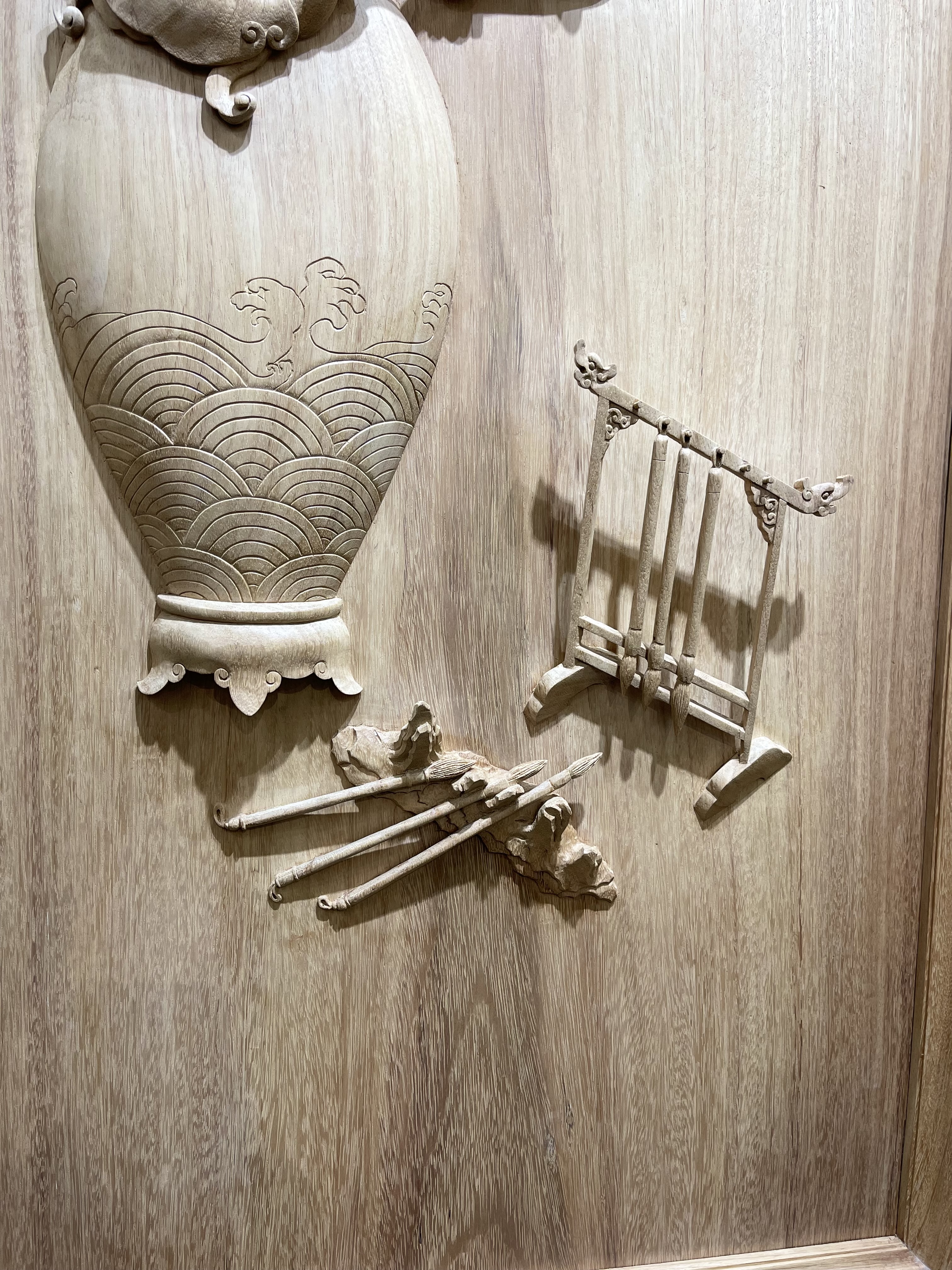 Bộ Tranh Tứ Bình trên chất liệu gỗ Gõ mới nhất