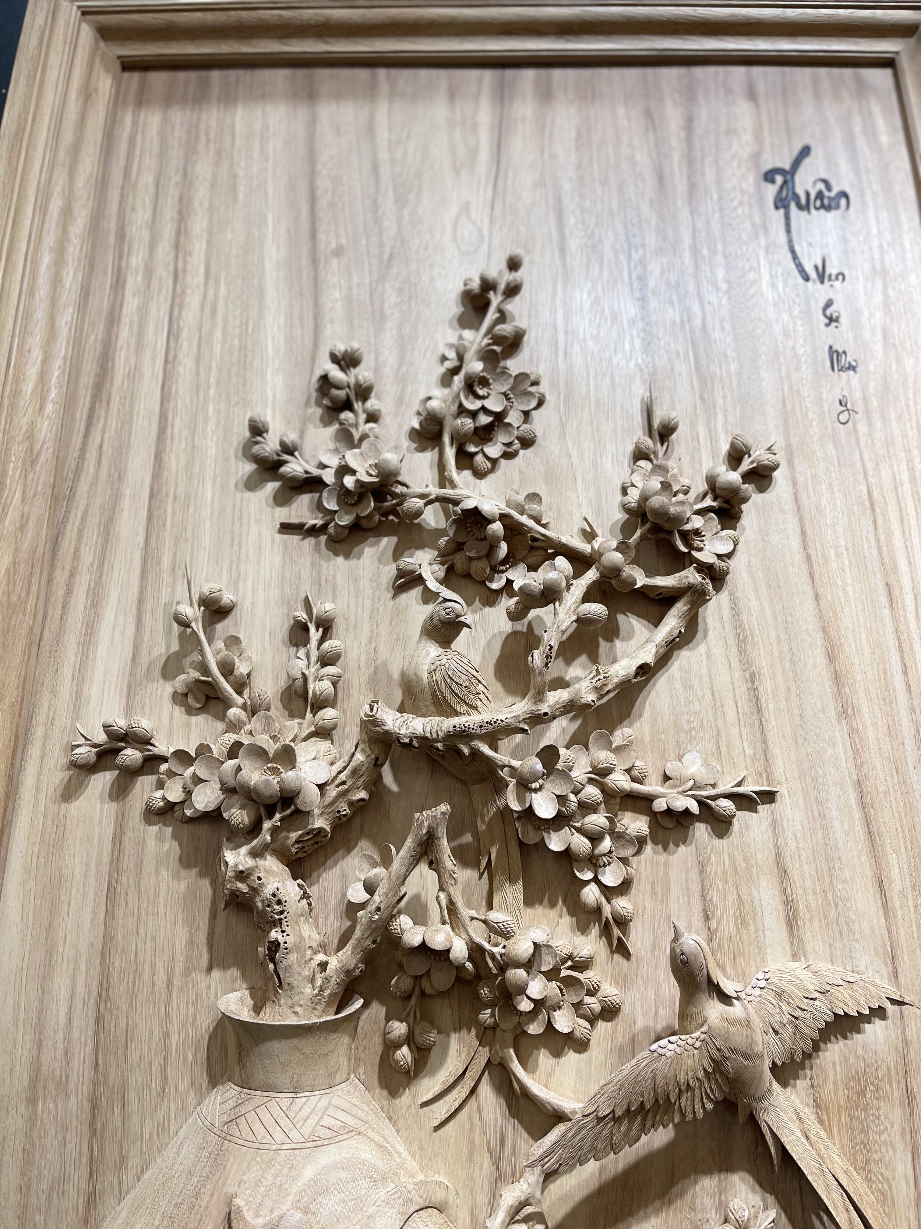 Bộ Tranh Tứ Bình trên chất liệu gỗ Gõ mới nhất